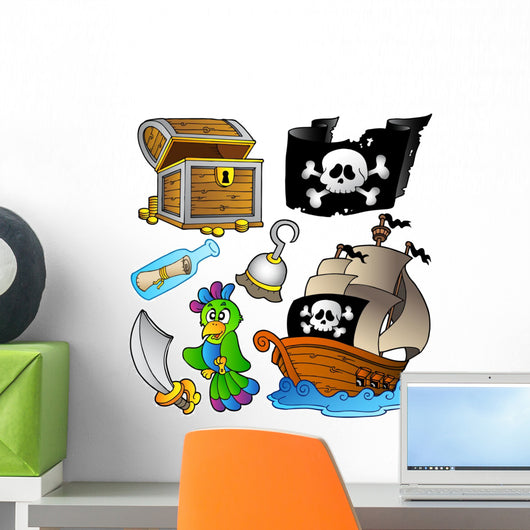 Pirate Collection with Wooden