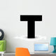 Letter T Wall Decal