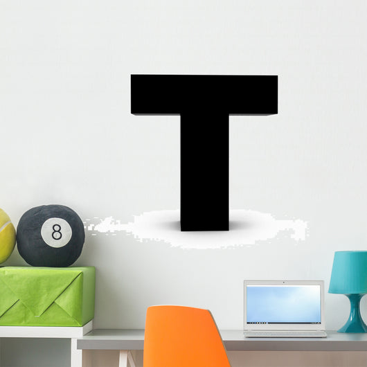 Letter T Wall Decal
