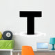 Letter T Wall Decal