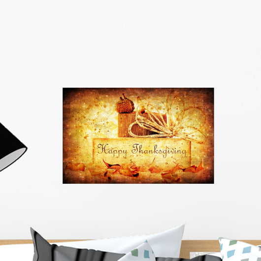 Thanksgiving holiday background Wall Mural