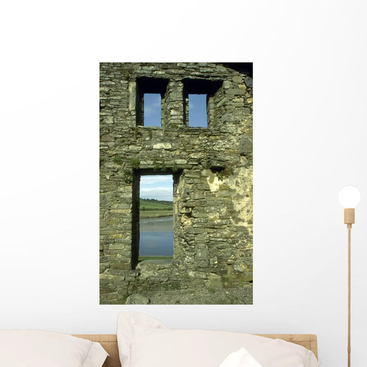 Ireland Castle Ruin Wall Mural