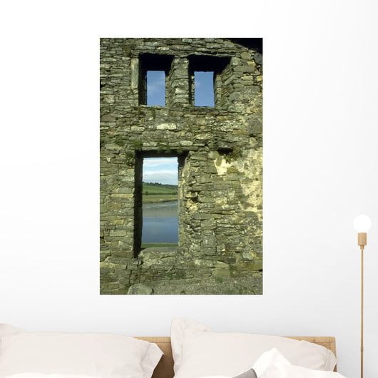 Ireland Castle Ruin Wall Mural
