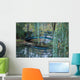 Bridge in Giverny, France where Monet painted his Water Lilies Wall Mural