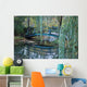 Bridge in Giverny, France where Monet painted his Water Lilies Wall Mural
