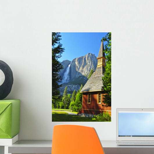 Upper Yosemite Falls Wall Mural