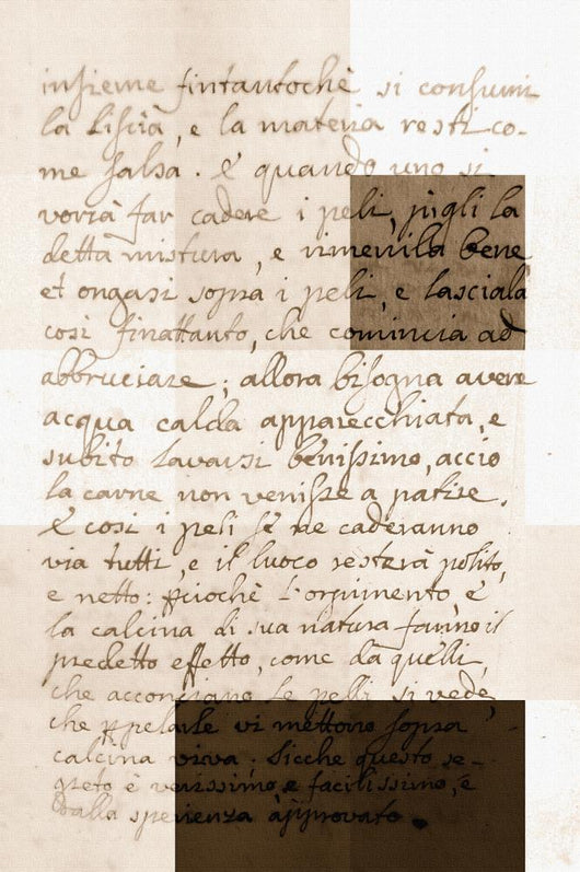 Graphic Hand-written Page Book