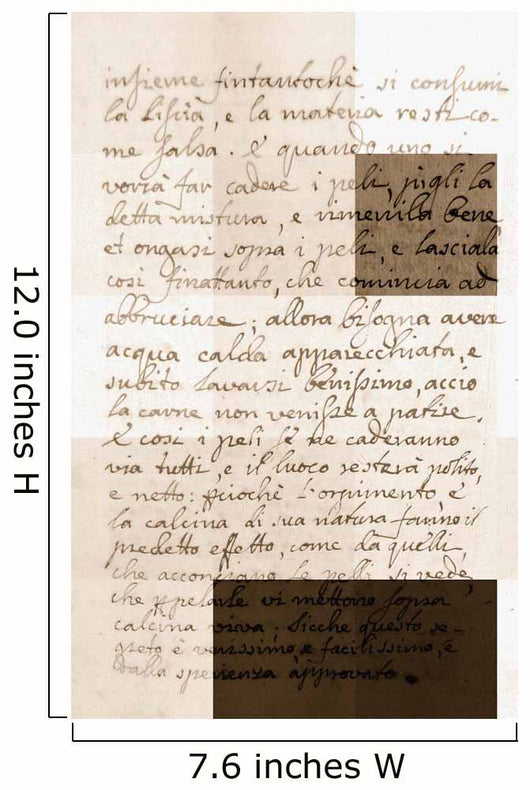 Graphic Hand-written Page Book