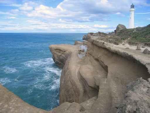 Lighthouse and Cliffs New Wall Decal
