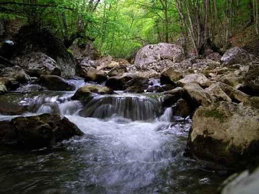 Crimean Waterfall Wall Decal