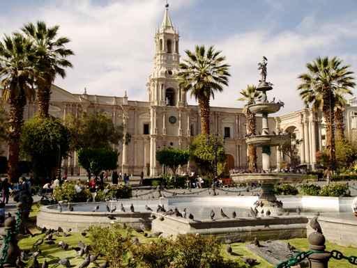 Plaza Armas and Cathedral Wall Decal