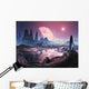 Unihabited Alien Planet Wall Mural