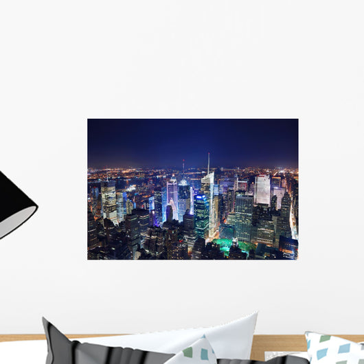 New York City Times Square Wall Mural