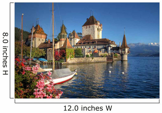 Oberhofen Castle Lake Thun