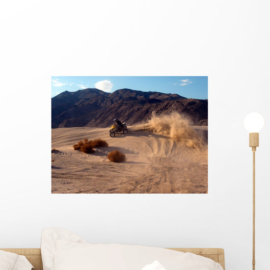 Quad in the Desert Wall Mural