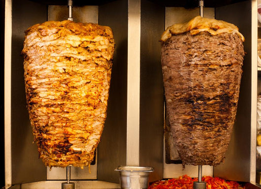 Chicken Lamb Shawerma Fast Food Meat Wall Mural