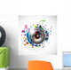 Speaker Design Wall Decal