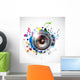 Speaker Design Wall Decal