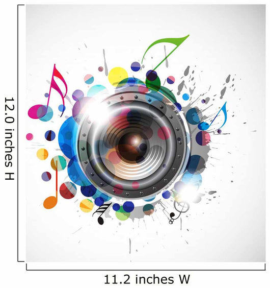 Speaker Design Wall Decal