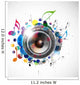 Speaker Design Wall Decal