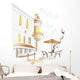 Street cafe Wall Decal