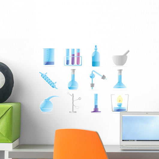 Icons for Chemical Lab