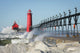 Lighthouse Crashing Waves