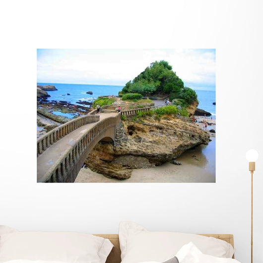 Biarritz Sa Passerelle Wall Decal
