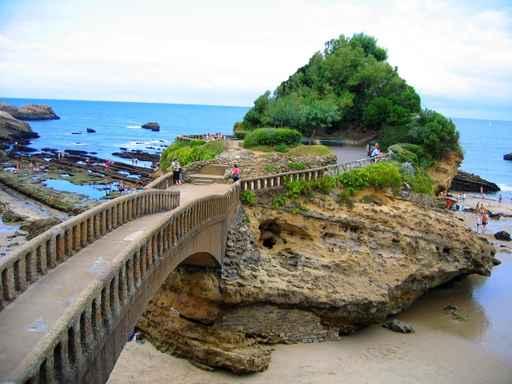 Biarritz Sa Passerelle Wall Decal