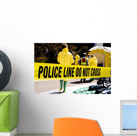 Police Line-ehs Wall Mural