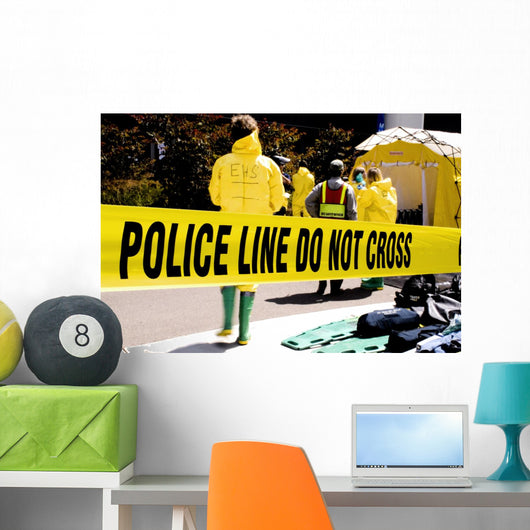 Police Line-ehs Wall Mural