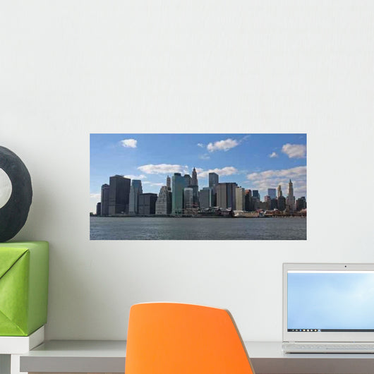 Lower Manhattan Wall Decal