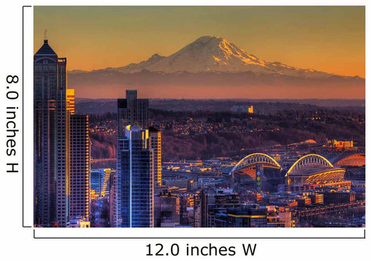 Seattle Washington Wall Decal