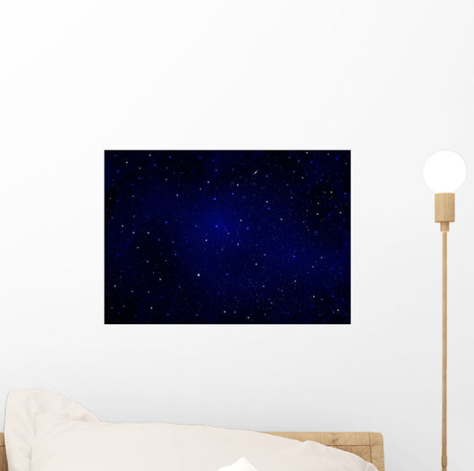 Night Sky With Stars Wall Mural