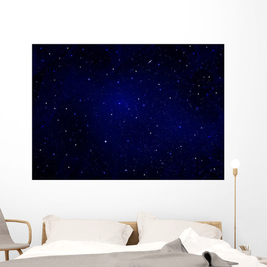Night Sky With Stars Wall Mural