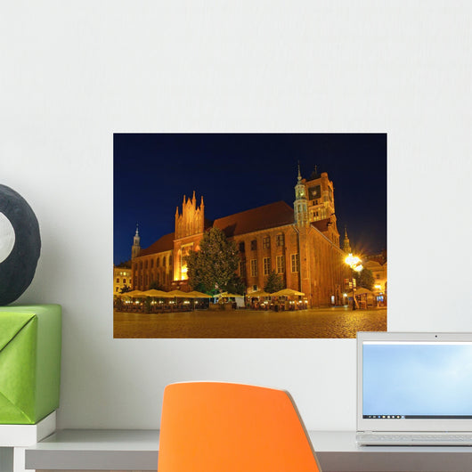 Old Town Hall in Torun, Poland Wall Mural