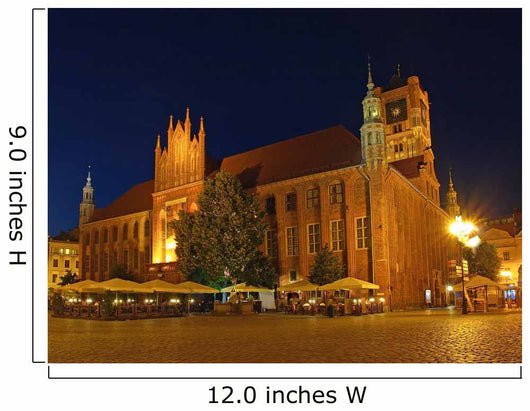Old Town Hall in Torun, Poland Wall Mural