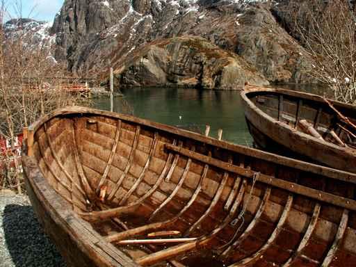Barche Nusfjord Wall Decal