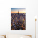 New York City Manhattan empire state building Wall Mural