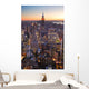 New York City Manhattan empire state building Wall Mural