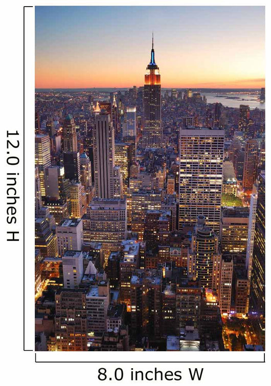 New York City Manhattan empire state building Wall Mural