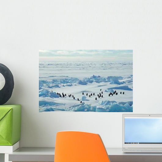 Penguin Group Icescape Wall Decal