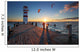 Lighthouse in Lake Neusiedl at sunset - Lower Austria Wall Mural