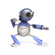 Karate Chop Robot Wall Decal