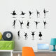 Silhouettes Ballerinas