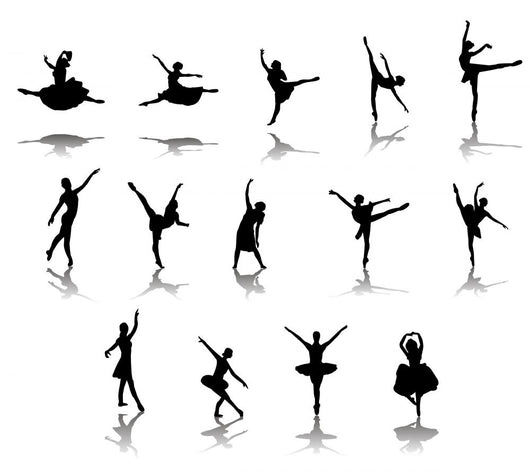 Silhouettes Ballerinas