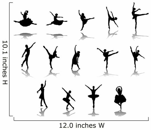 Silhouettes Ballerinas