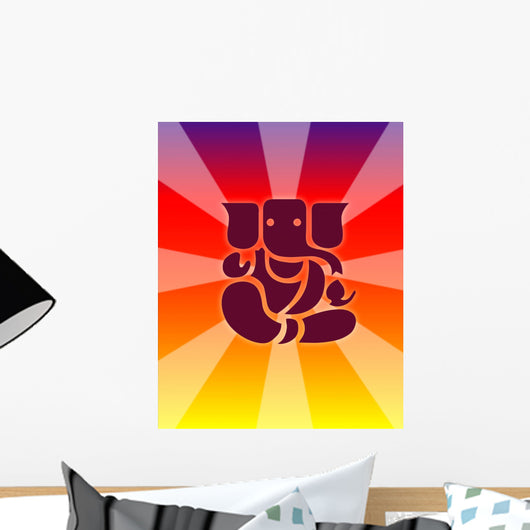 shree ganesh Wall Mural