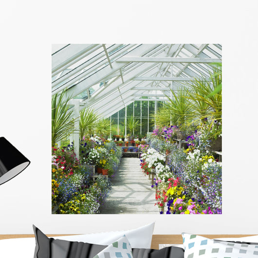 greenhouse, Birr Castle Gardens, County Offaly, Ireland Wall Mural
