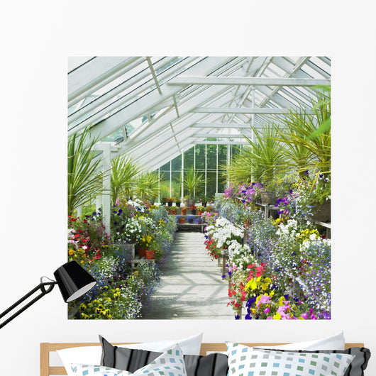 greenhouse, Birr Castle Gardens, County Offaly, Ireland Wall Mural